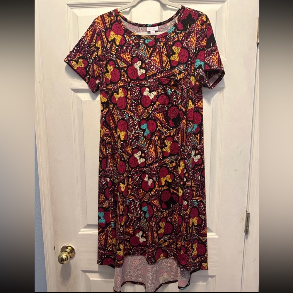 Carly dress Micky/Minnie mouse pattern